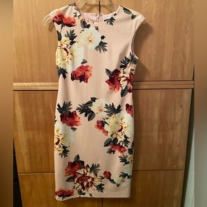 Chelsea rose pink floral dress